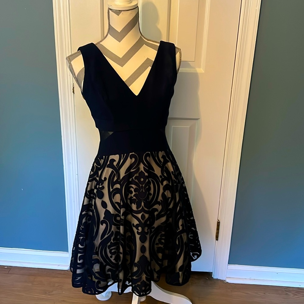 Elegant black party dress